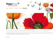 Tablet Screenshot of happypaper.be